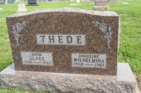 THEDE, JOHN CLAUS - Carroll County, Iowa | JOHN CLAUS THEDE 
