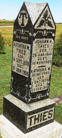 RIEPEN THIES, KATHRINA MAGDALENA - Carroll County, Iowa | KATHRINA MAGDALENA RIEPEN THIES 