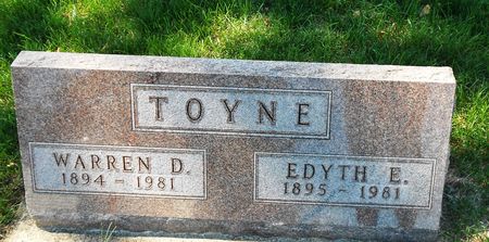 TOYNE, WARREN DELOSS - Carroll County, Iowa | WARREN DELOSS TOYNE 