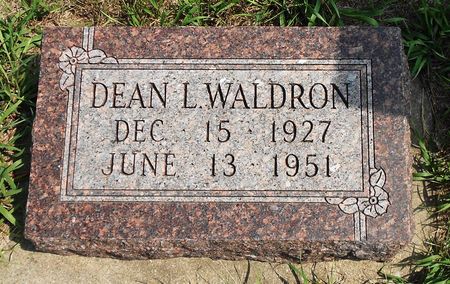 WALDRON, DEAN L - Carroll County, Iowa | DEAN L WALDRON 