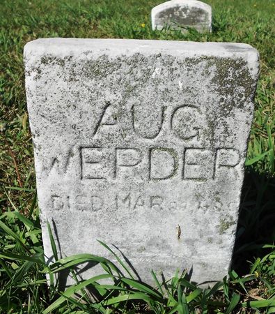 WERDER, AUGUST - Carroll County, Iowa | AUGUST WERDER 