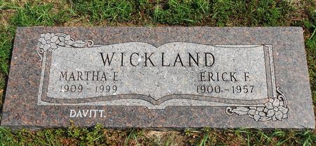 WICKLAND, MARTHA E - Carroll County, Iowa | MARTHA E WICKLAND 