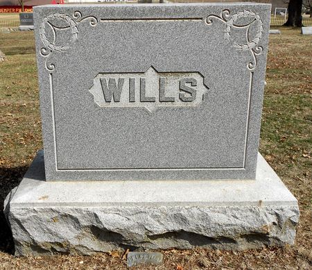 WILLS, FAMILY MEMORIAL - Carroll County, Iowa | FAMILY MEMORIAL WILLS 