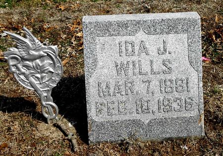 WILLS, IDA J - Carroll County, Iowa | IDA J WILLS 