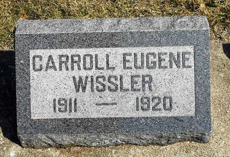 WISSLER, CARROLL EUGENE - Carroll County, Iowa | CARROLL EUGENE WISSLER 