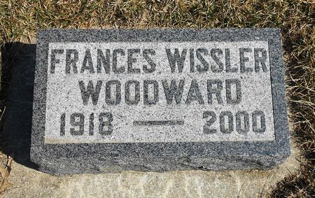 WISSLER WOODWARD, FRANCES PEACE - Carroll County, Iowa | FRANCES PEACE WISSLER WOODWARD 