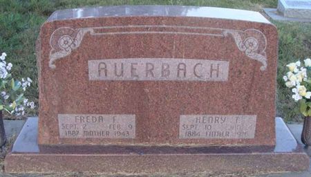 AUERBACH, HENRY T. - Cass County, Iowa | HENRY T. AUERBACH 