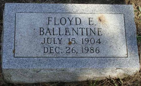 BALLENTINE, FLOYD E. - Cass County, Iowa | FLOYD E. BALLENTINE 