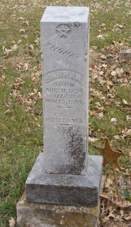 BARHAN, THOMAS - Cass County, Iowa | THOMAS BARHAN 