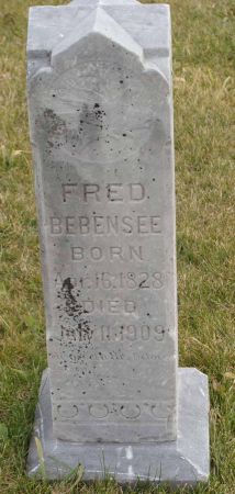 BEBENSEE, FRED - Cass County, Iowa | FRED BEBENSEE 