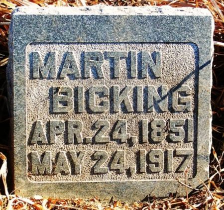 BICKING, MARTIN - Cass County, Iowa | MARTIN BICKING 