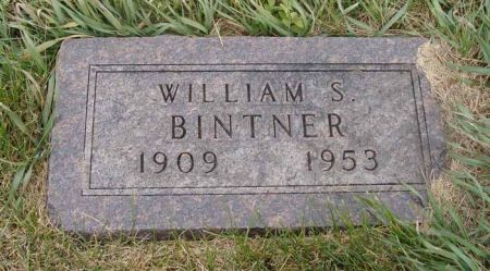 BINTNER, WILLIAM S. - Cass County, Iowa | WILLIAM S. BINTNER 
