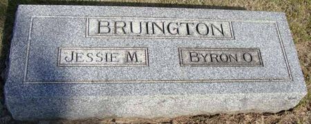 BRUINGTON, JESSIE M. - Cass County, Iowa | JESSIE M. BRUINGTON 