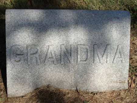 CHILDS, GRANDMA - Cass County, Iowa | GRANDMA CHILDS 