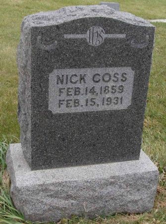 COSS, NICK - Cass County, Iowa | NICK COSS 