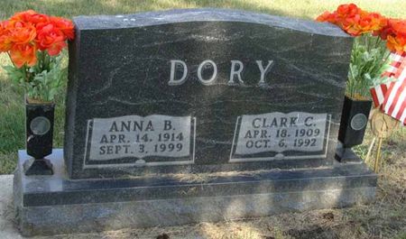 DORY, ANNA B. - Cass County, Iowa | ANNA B. DORY 