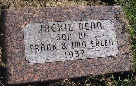 EBLEN, JACKIE DEAN - Cass County, Iowa | JACKIE DEAN EBLEN 