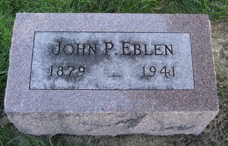 EBLEN, JOHN P. - Cass County, Iowa | JOHN P. EBLEN 