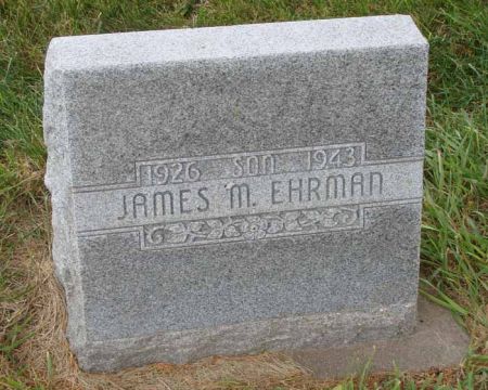 EHRMAN, JAMES M. - Cass County, Iowa | JAMES M. EHRMAN 