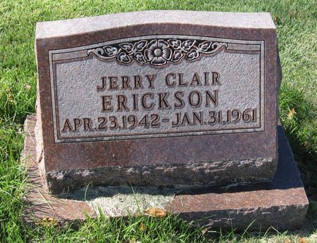 ERICKSON, JERRY CLAIR - Cass County, Iowa | JERRY CLAIR ERICKSON 