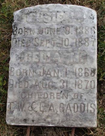GADDIS, ELSIE L. - Cass County, Iowa | ELSIE L. GADDIS 