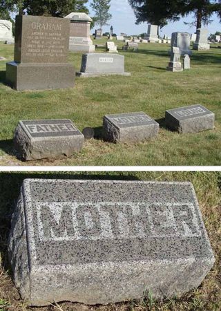 GRAHAM, MOTHER   (ROSE B.) - Cass County, Iowa | MOTHER   (ROSE B.) GRAHAM 