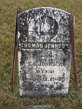 JOHNSON, THOMAS - Cass County, Iowa | THOMAS JOHNSON 