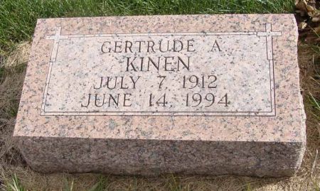 KINEN, GERTRUDE A. - Cass County, Iowa | GERTRUDE A. KINEN 