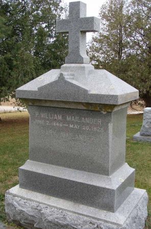 MAILANDER, P. WILLIAM - Cass County, Iowa | P. WILLIAM MAILANDER 