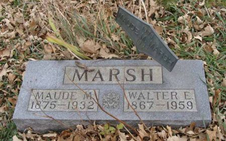 MARSH, MAUDE M. - Cass County, Iowa | MAUDE M. MARSH 