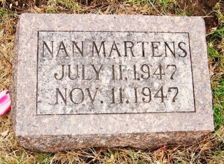 MARTENS, NAN - Cass County, Iowa | NAN MARTENS 