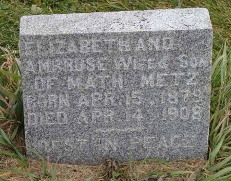 METZ, AMBROSE - Cass County, Iowa | AMBROSE METZ 