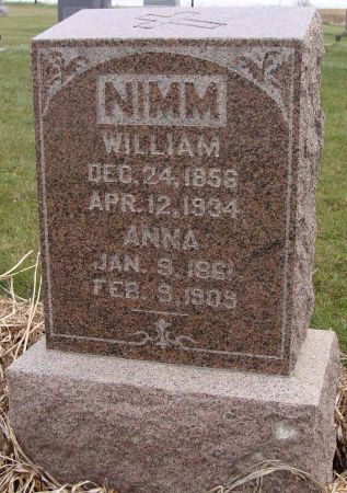 NIMM, ANNA - Cass County, Iowa | ANNA NIMM 