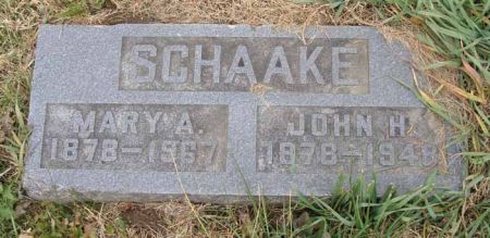 SCHAAKE, JOHN H. - Cass County, Iowa | JOHN H. SCHAAKE 