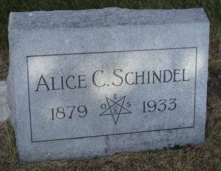 SCHINDEL, ALICE C. - Cass County, Iowa | ALICE C. SCHINDEL 