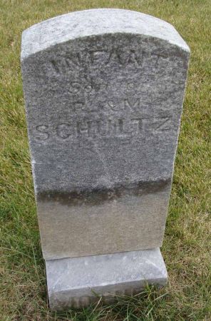 SCHULTZ, INFANT - Cass County, Iowa | INFANT SCHULTZ 