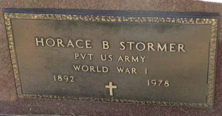 STORMER, HORACE B. - Cass County, Iowa | HORACE B. STORMER 