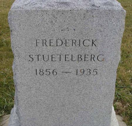 STUETELBERG, FREDERICK - Cass County, Iowa | FREDERICK STUETELBERG 