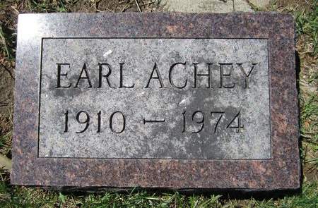 ACHEY, EARL - Cedar County, Iowa | EARL ACHEY 