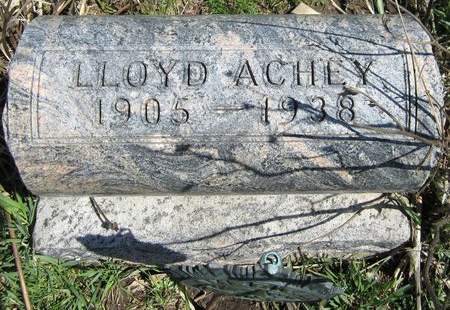 ACHEY, LLOYD - Cedar County, Iowa | LLOYD ACHEY 