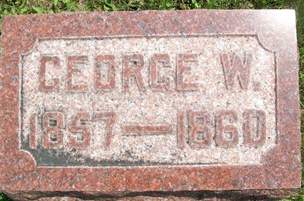 ADAMS, GEORGE W. - Cedar County, Iowa | GEORGE W. ADAMS 