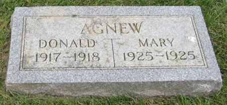 AGNEW, DONALD - Cedar County, Iowa | DONALD AGNEW 