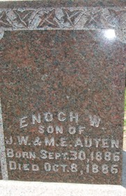 AUTEN, ENOCH W. - Cedar County, Iowa | ENOCH W. AUTEN 