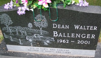 BALLENGER, DEAN WALTER - Cedar County, Iowa | DEAN WALTER BALLENGER 