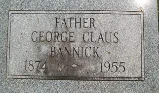 BANNICK, GEORGE CLAUS - Cedar County, Iowa | GEORGE CLAUS BANNICK 