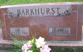 LARUE BARKHURST, EVA B. - Cedar County, Iowa | EVA B. LARUE BARKHURST 
