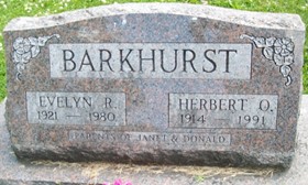 HAYES BARKHURST, EVELYN ROSE - Cedar County, Iowa | EVELYN ROSE HAYES BARKHURST 