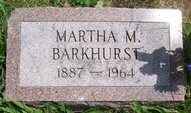 BARKHURST, MARTHA MAE 