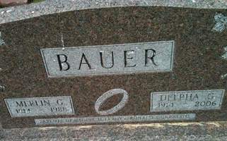 BAUER, MERLIN G. - Cedar County, Iowa | MERLIN G. BAUER 