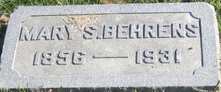 BEHRENS, MARY S. - Cedar County, Iowa | MARY S. BEHRENS 